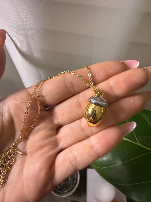 Secret Squirrel Acorn Necklace