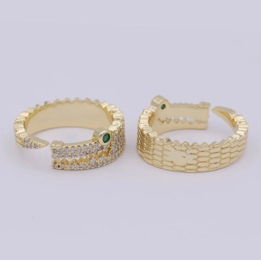 Gator Glimmer Ring