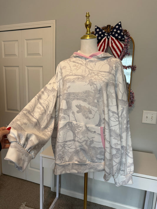 Snow Angel Camo Hoodie