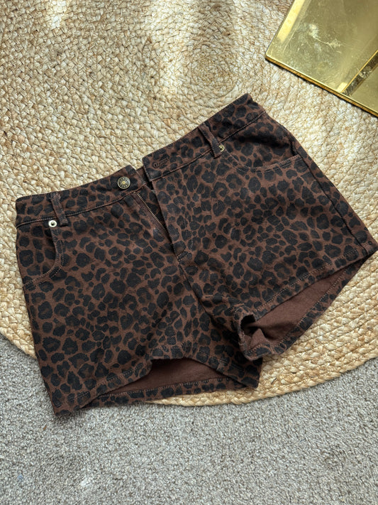 Chelsea Leopard Shorts